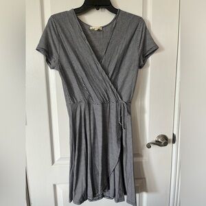 Short sleeve cotton dress